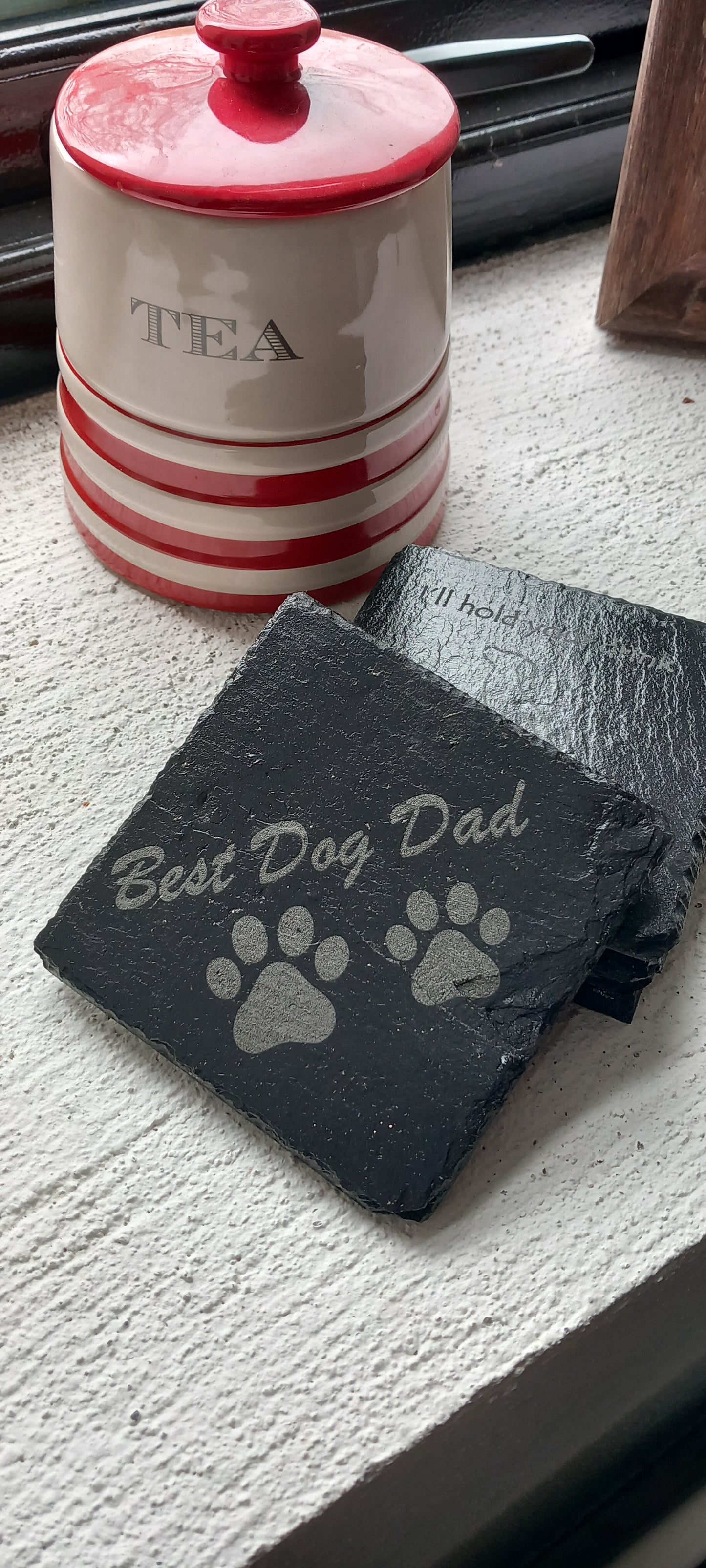 Dog Theamed Slate Coasters