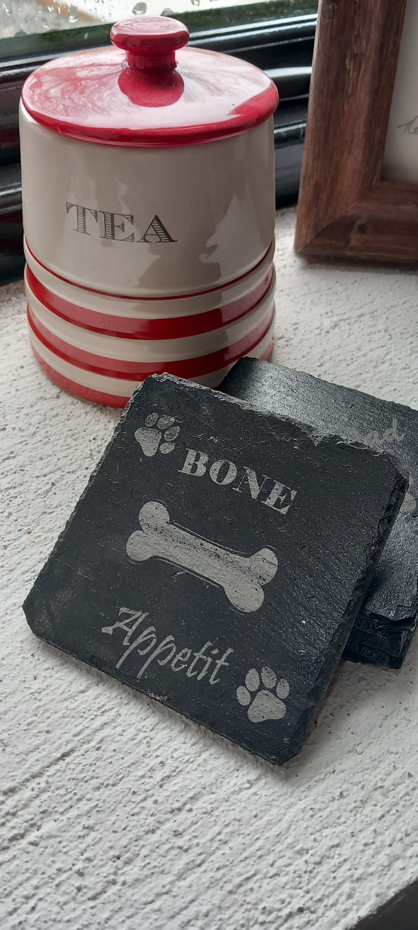 Dog Theamed Slate Coasters