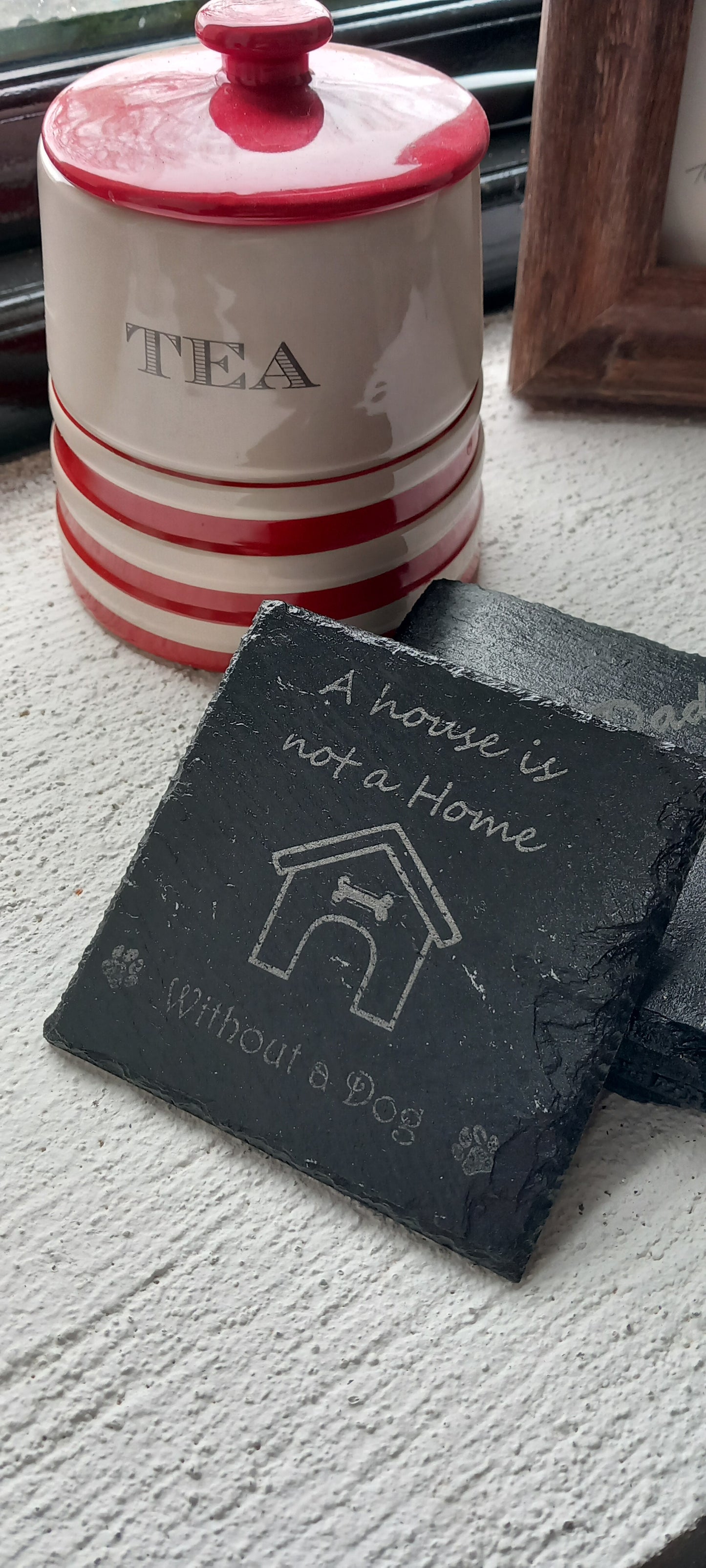 Dog Theamed Slate Coasters