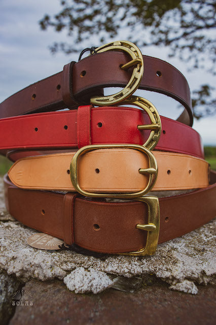 Smooth Leather Belts